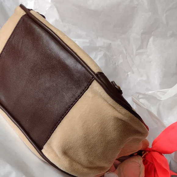 JC Velvet Cream Crest n'  👑 Orange Gold Black Monogram Crystal Embellished NWT - Picture 11 of 12